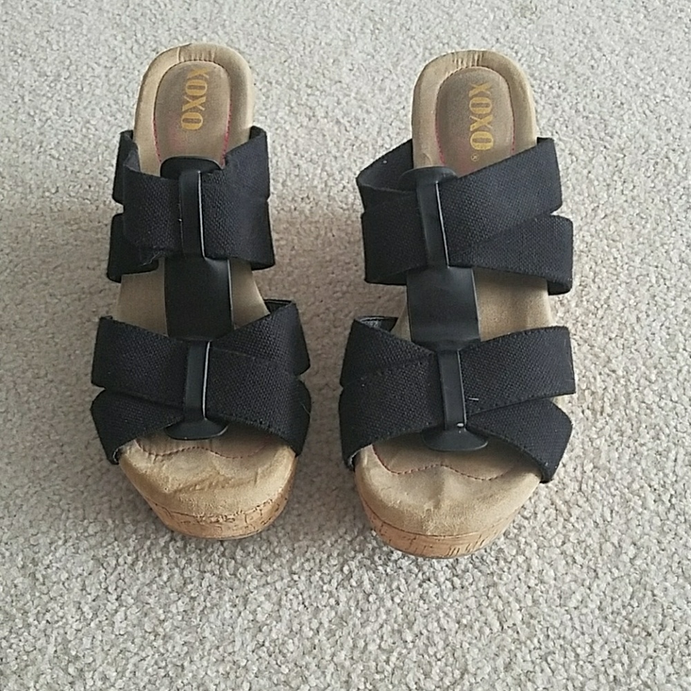 Cork WEDGES size 9